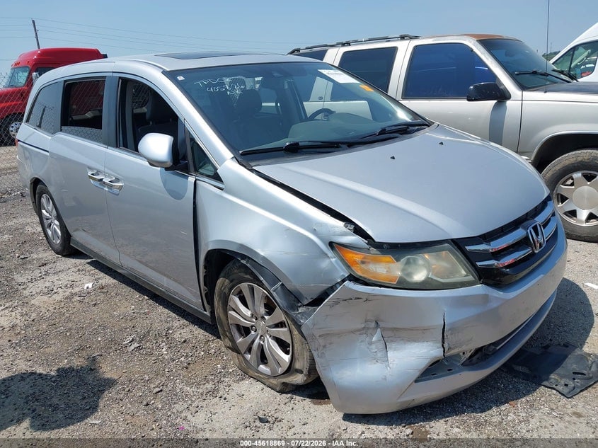 2015 HONDA ODYSSEY EX-L | 5FNRL5H63FB056335 | UPCARS