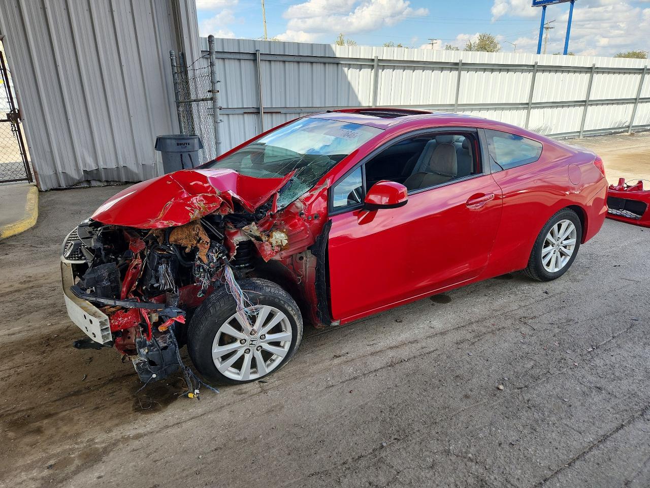 2012 HONDA CIVIC EX | 2HGFG3B83CH546500 | UPCARS