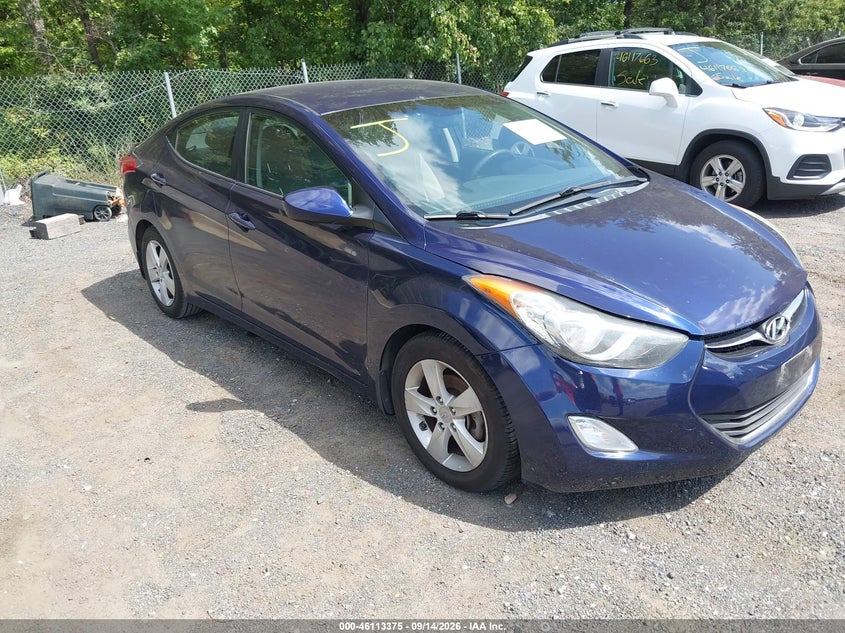 2013 HYUNDAI ELANTRA GLS | 5NPDH4AE0DH199846 | UPCARS