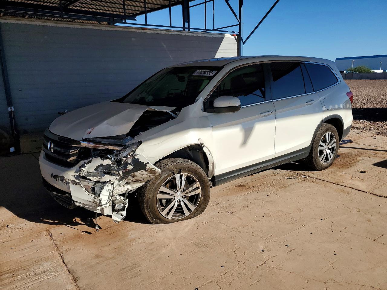 2017 HONDA PILOT EXL | 5FNYF6H5XHB037686 | UPCARS