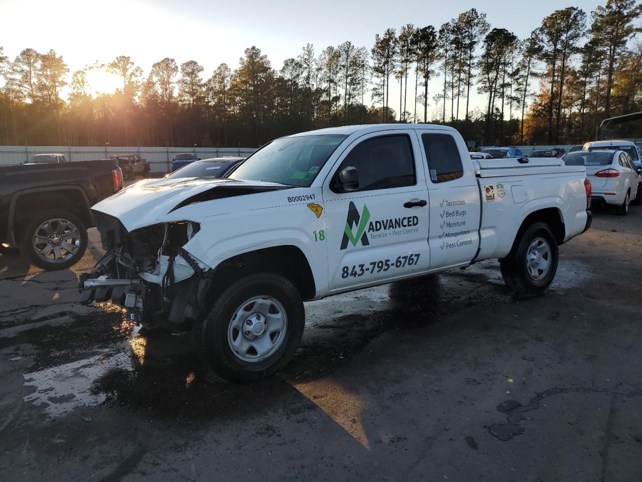2019 TOYOTA TACOMA SR | 5TFRX5GN2KX151093 | UPCARS