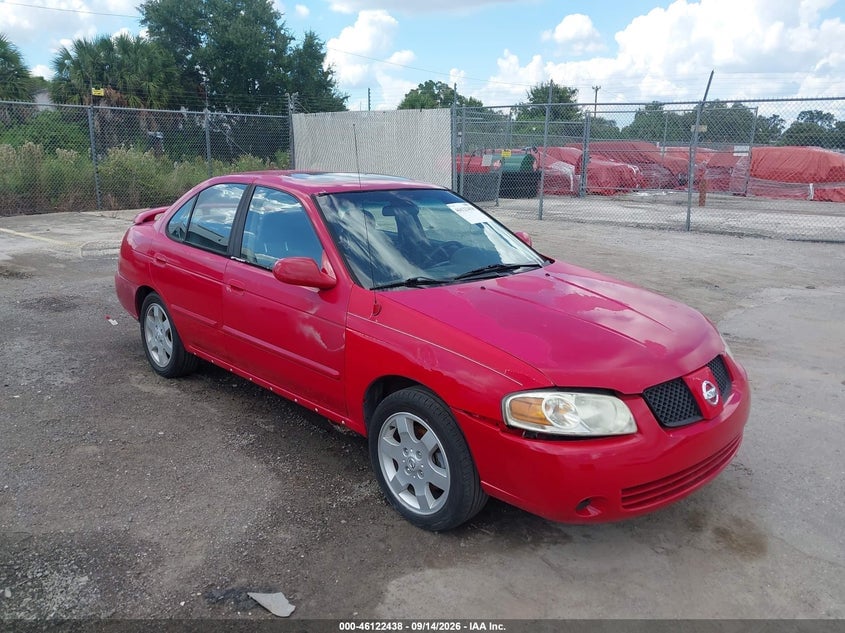 2005 NISSAN SENTRA SE-R | 3N1AB51D55L537800 | UPCARS