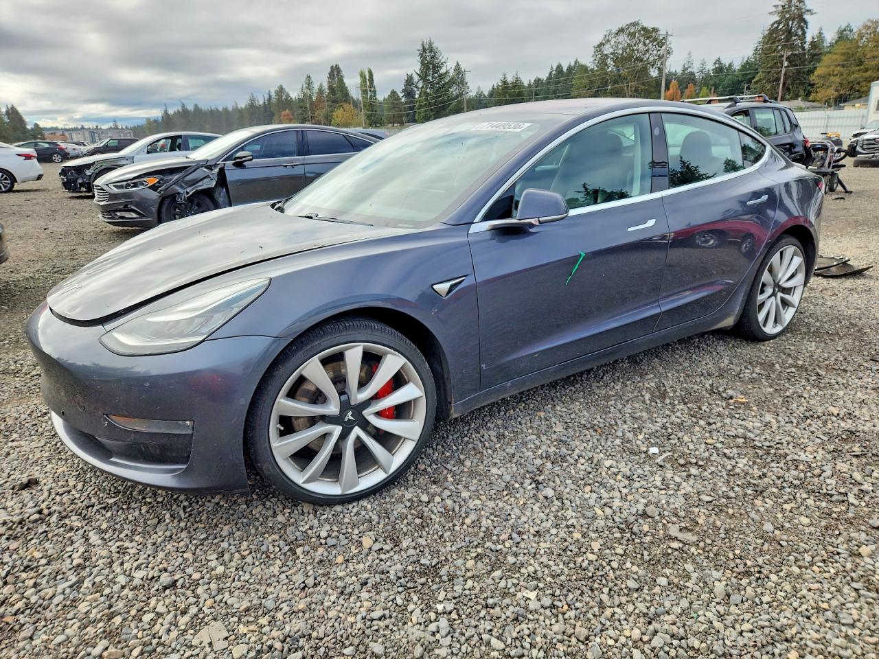 2018 TESLA MODEL 3 | 5YJ3E1EBXJF072907 | UPCARS
