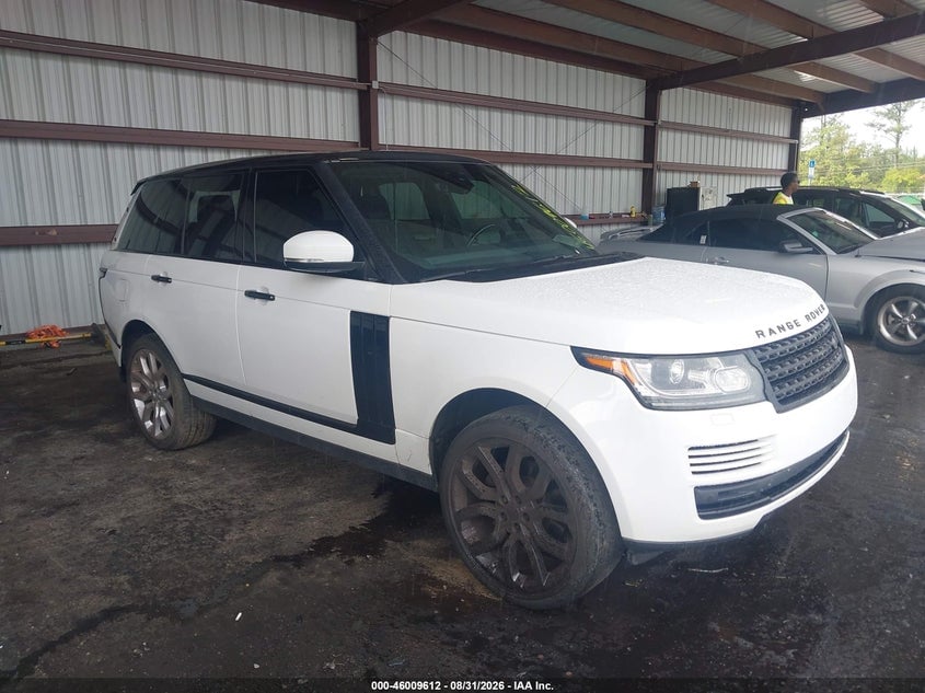 2017 LAND ROVER RANGE ROVER 3.0L V6 TURBOCHARGED DIESEL HSE TD6 | SALGS2FK8HA327418 | UPCARS