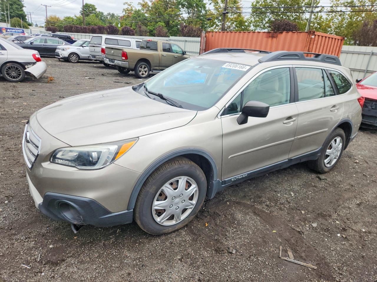 2016 SUBARU OUTBACK 2.5I | 4S4BSAACXG3205332 | UPCARS
