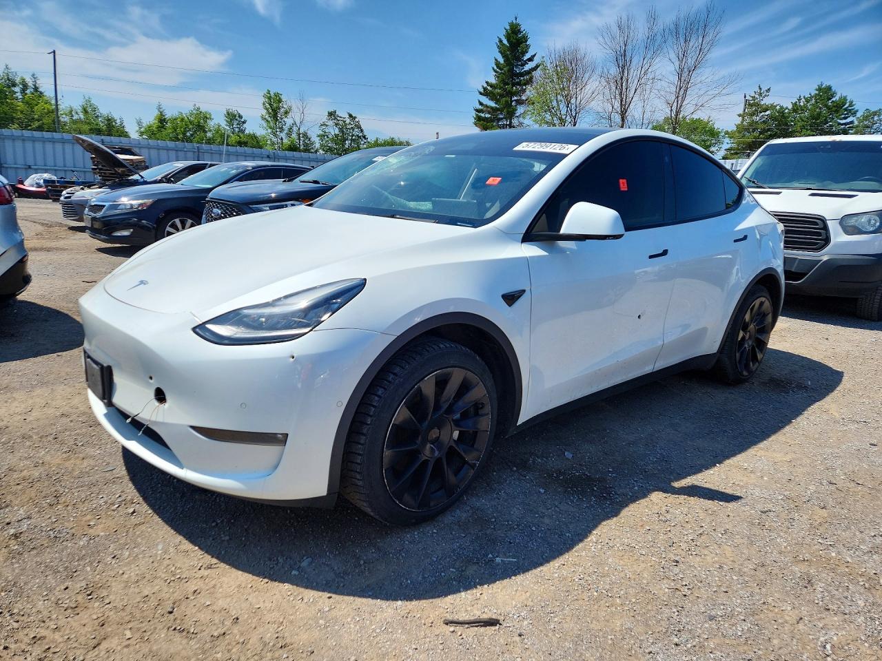2021 TESLA MODEL Y | 5YJYGDEE0MF139966 | UPCARS