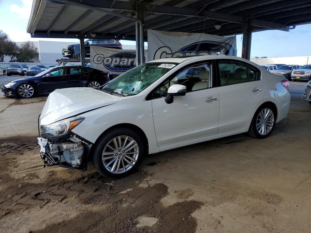 2016 SUBARU IMPREZA LIMITED | JF1GJAN61GH009922 | UPCARS