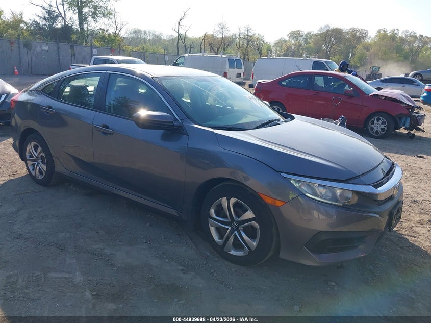 2018 HONDA CIVIC LX | 2HGFC2F55JH596012 | UPCARS
