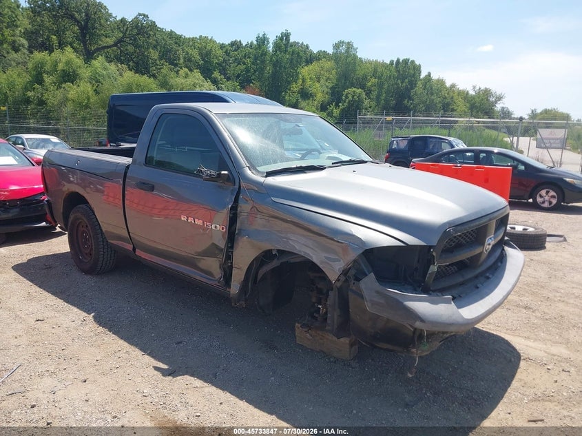 2012 RAM 1500 ST | 3C6JD6AP2CG237409 | UPCARS
