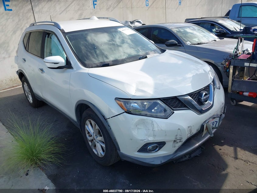 2016 NISSAN ROGUE SV | KNMAT2MT0GP684934 | UPCARS