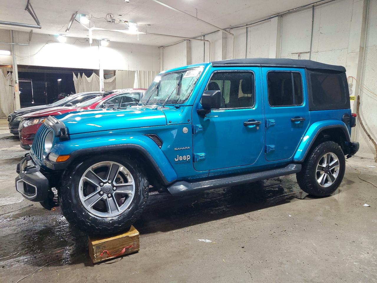 2020 JEEP WRANGLER SAHARA | 1C4HJXEG9LW333524 | UPCARS