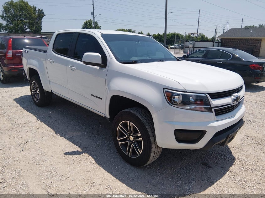 2019 CHEVROLET COLORADO WT | 1GCGTBEN6K1191796 | UPCARS