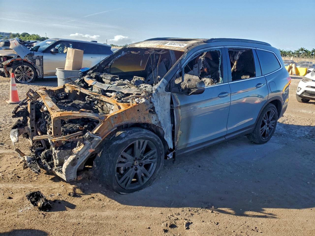 2022 HONDA PILOT SE | 5FNYF5H20NB020360 | UPCARS
