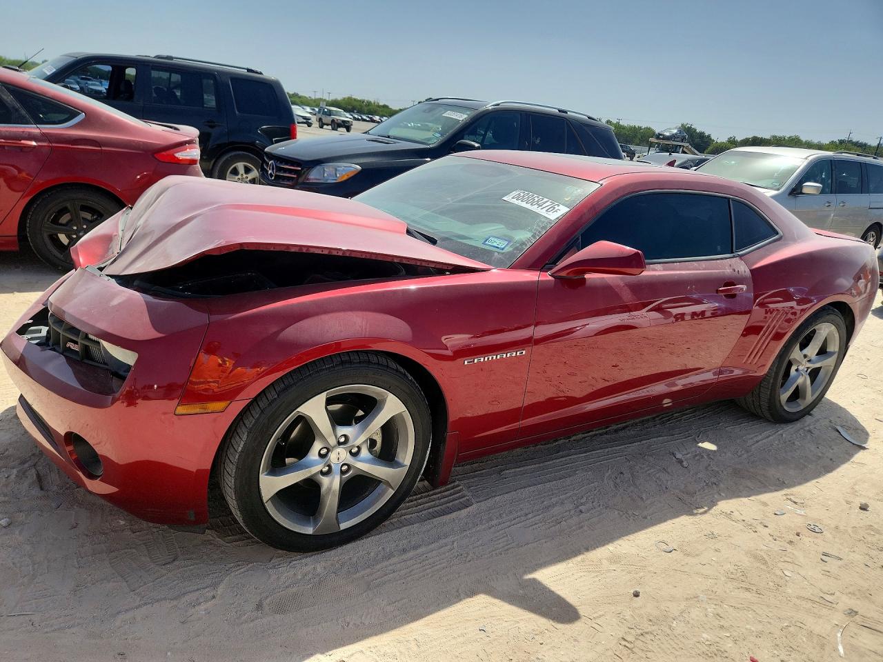 2013 CHEVROLET CAMARO LT | 2G1FC1E35D9155173 | UPCARS