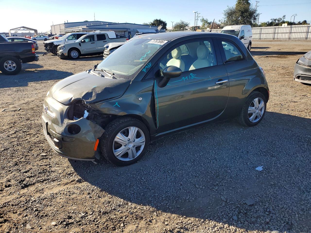 2015 FIAT 500 POP | 3C3CFFAR4FT562141 | UPCARS