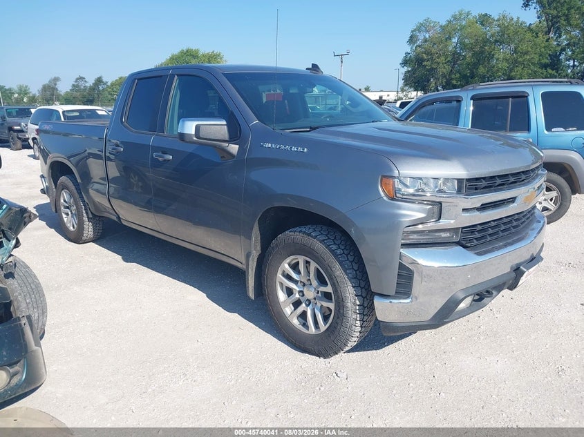 2020 CHEVROLET SILVERADO 1500 4WD  STANDARD BED LT | 1GCRYDED5LZ234217 | UPCARS