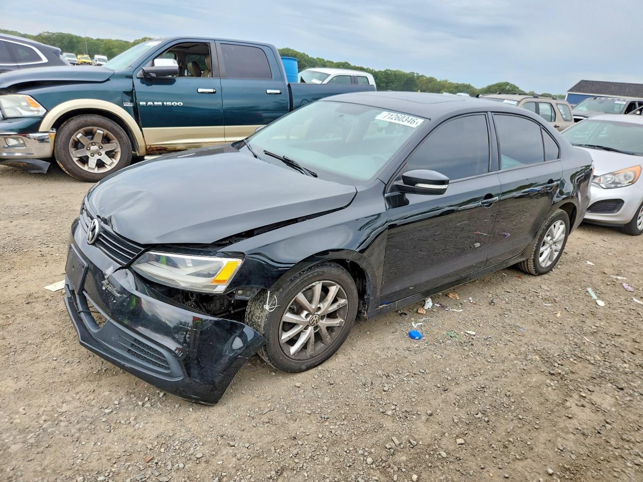 2012 VOLKSWAGEN JETTA SE | 3VWDP7AJ9CM312023 | UPCARS