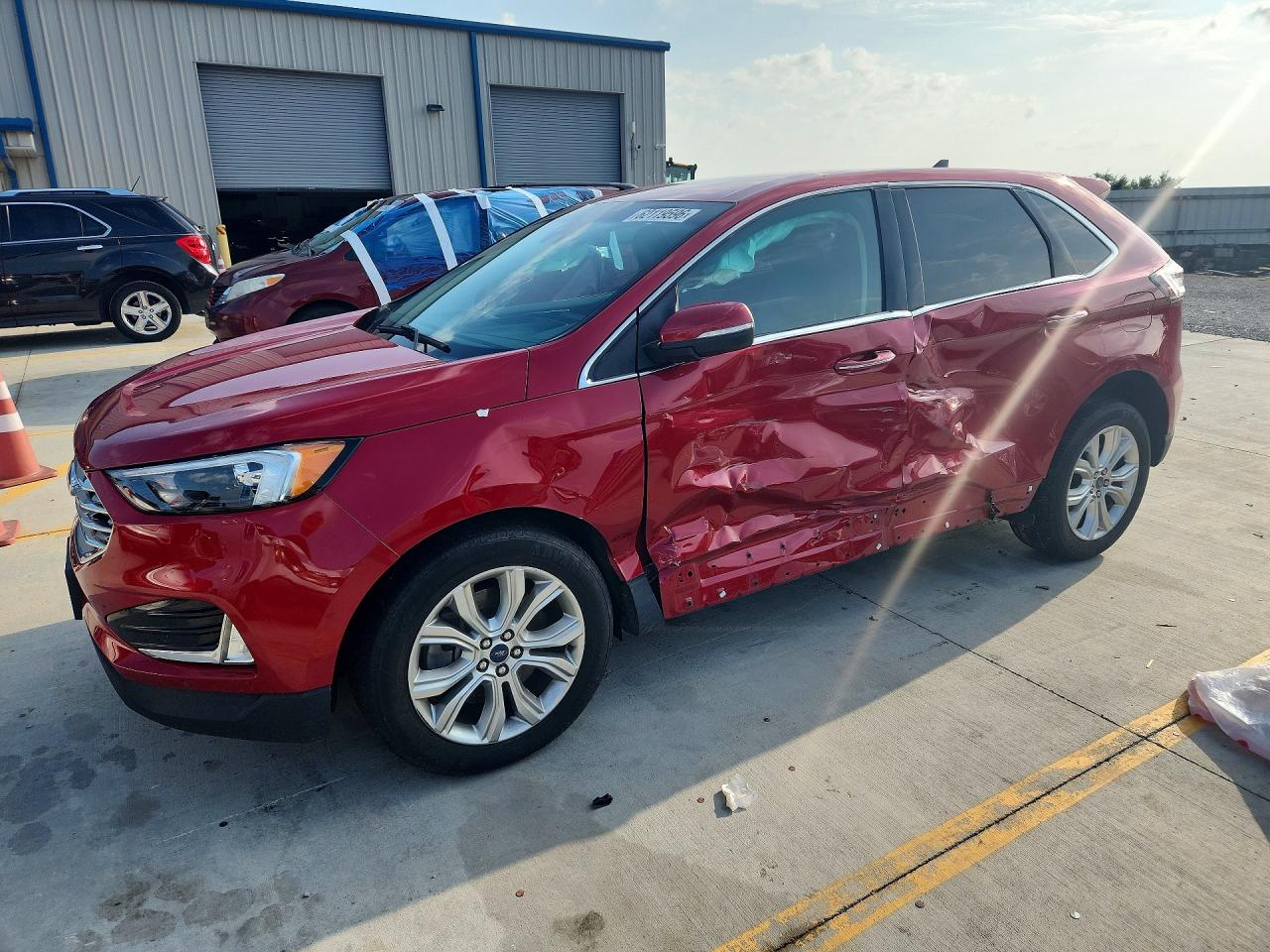 2022 FORD EDGE TITANIUM | 2FMPK4K97NBA52237 | UPCARS