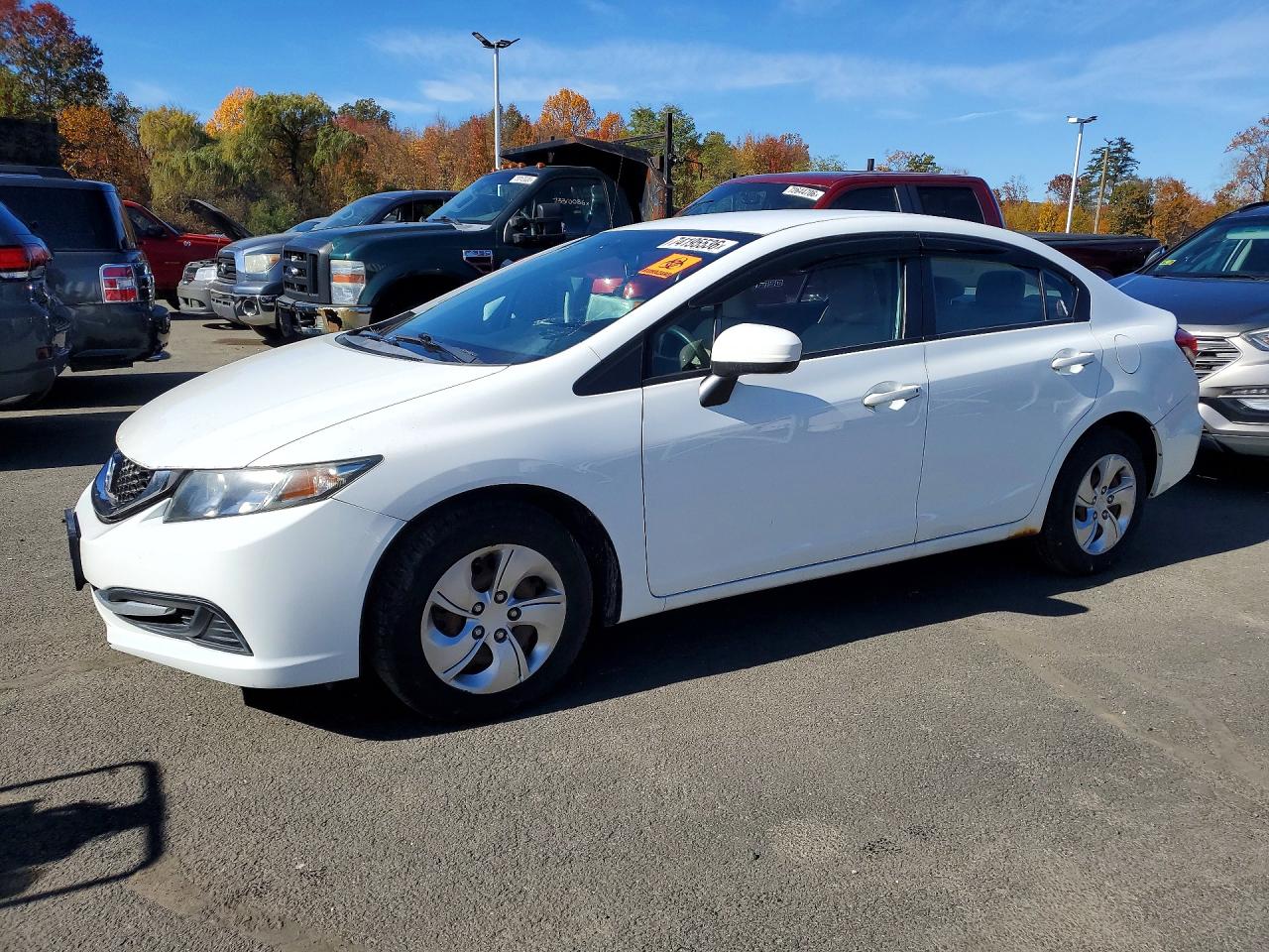 2015 HONDA CIVIC LX | 19XFB2F55FE701653 | UPCARS
