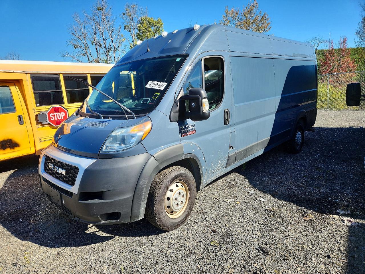 2021 RAM PROMASTER DELIVERY VAN | 3C6MRVJG2ME535545 | UPCARS