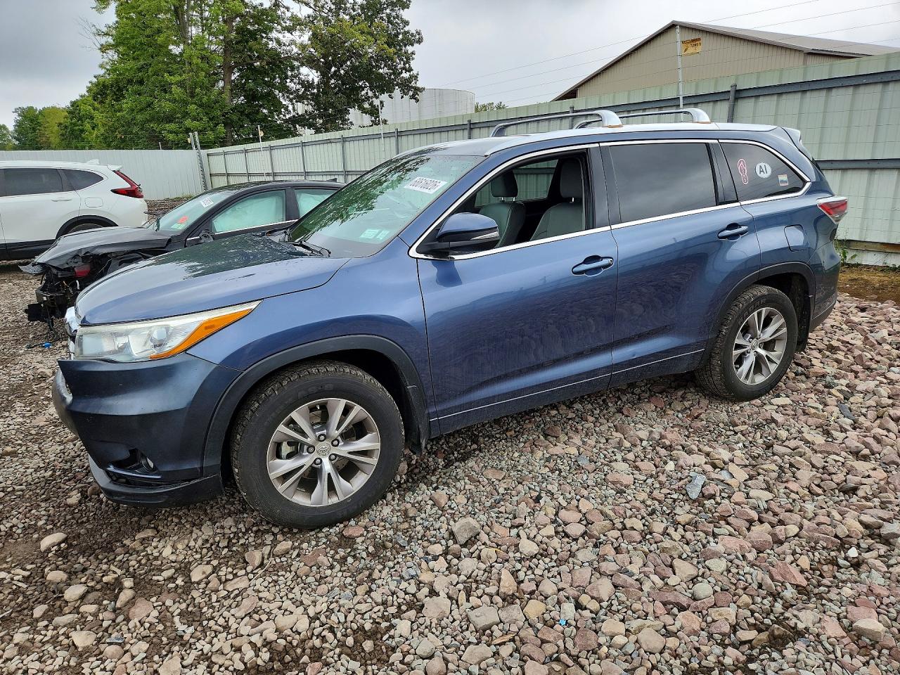 2015 TOYOTA HIGHLANDER XLE | 5TDJKRFH7FS118326 | UPCARS