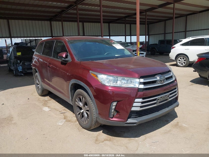 2019 TOYOTA HIGHLANDER LE | 5TDZARFH2KS059959 | UPCARS