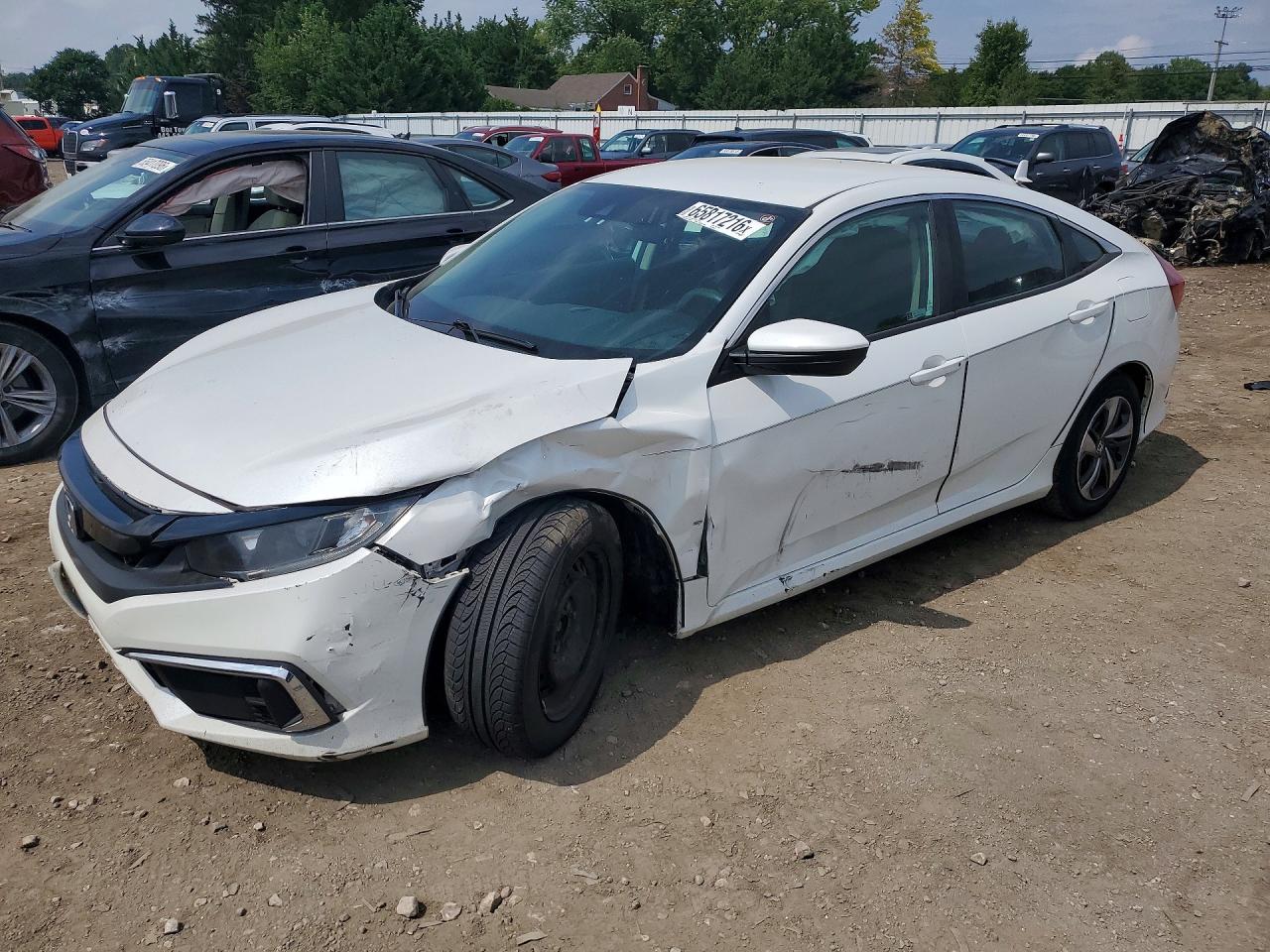 2020 HONDA CIVIC LX | 2HGFC2F63LH596652 | UPCARS