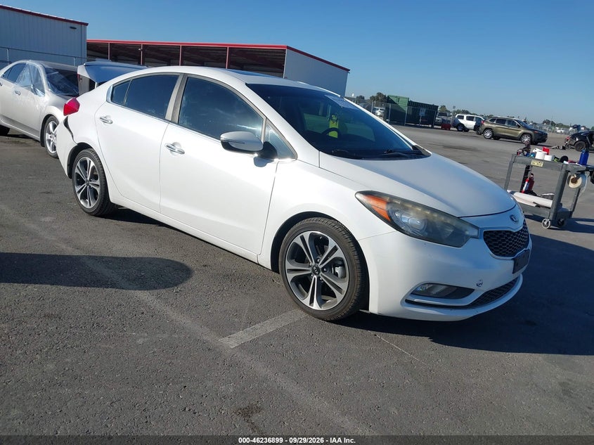 2016 KIA FORT EX | KNAFZ4A82G5522201 | UPCARS