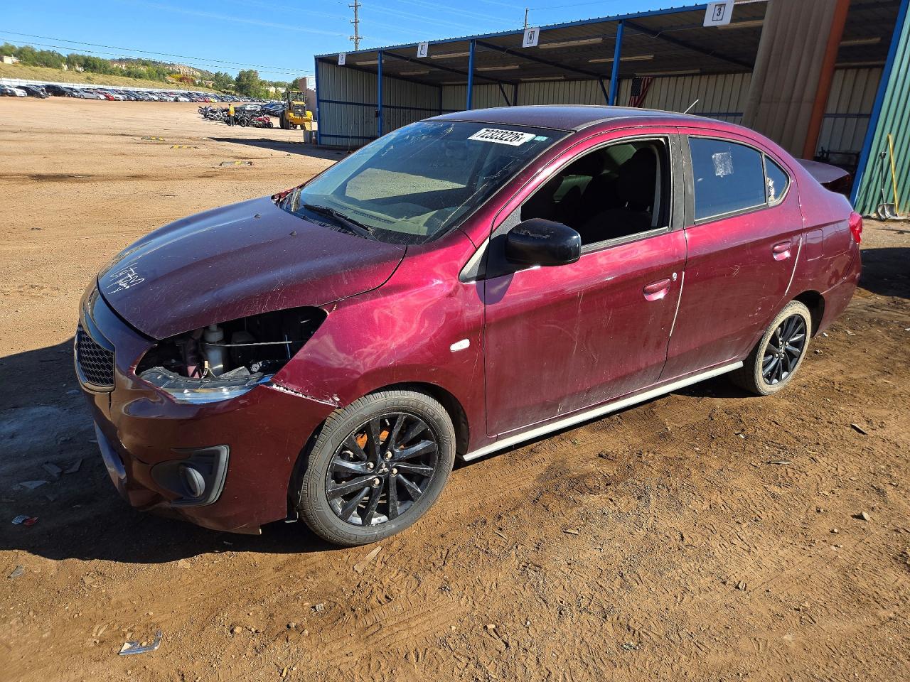 2020 MITSUBISHI MIRAGE G4 SE | ML32F4FJ3LHF06187 | UPCARS