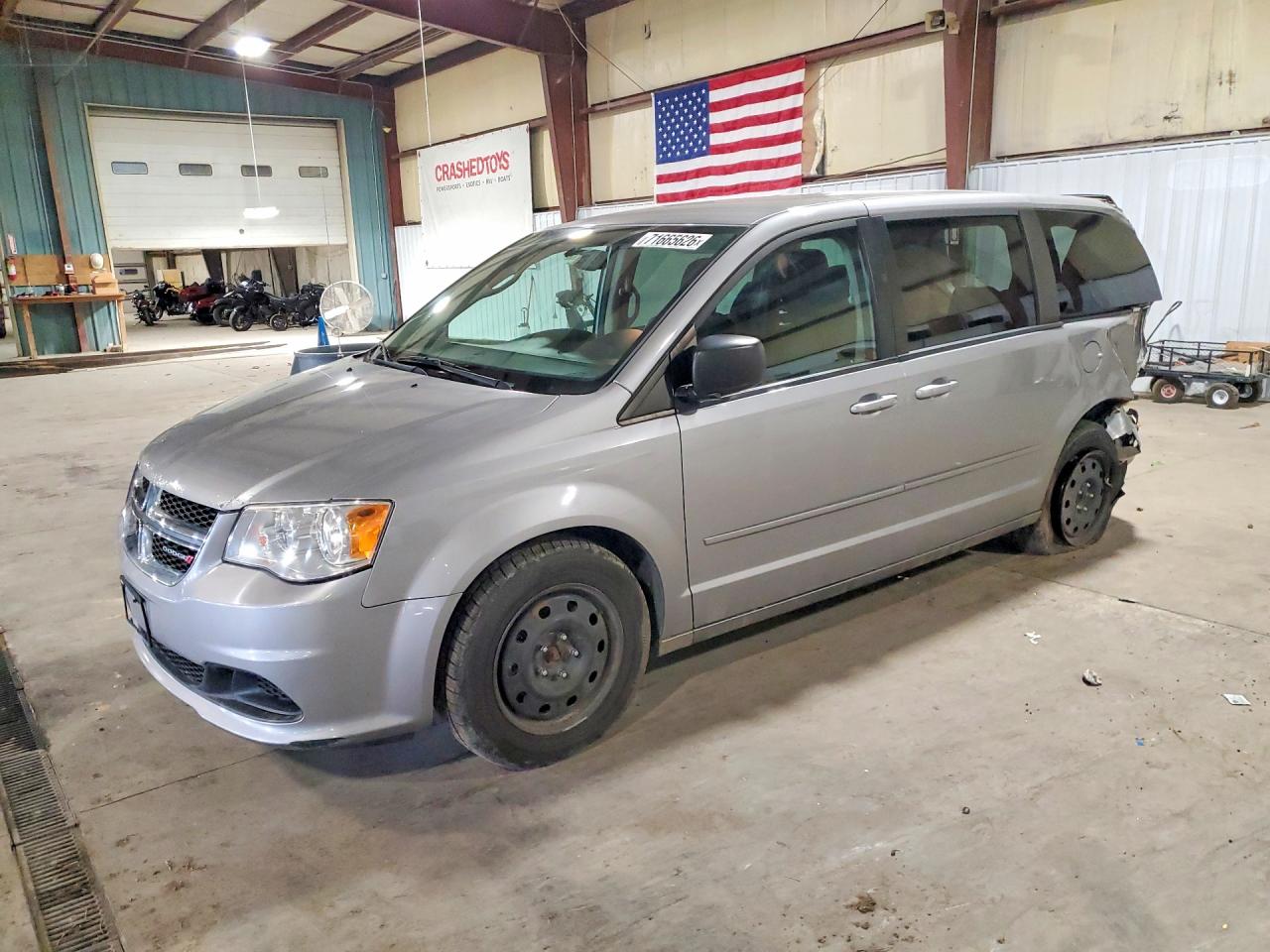 2017 DODGE CARAVAN SE | 2C4RDGBG5HR667291 | UPCARS