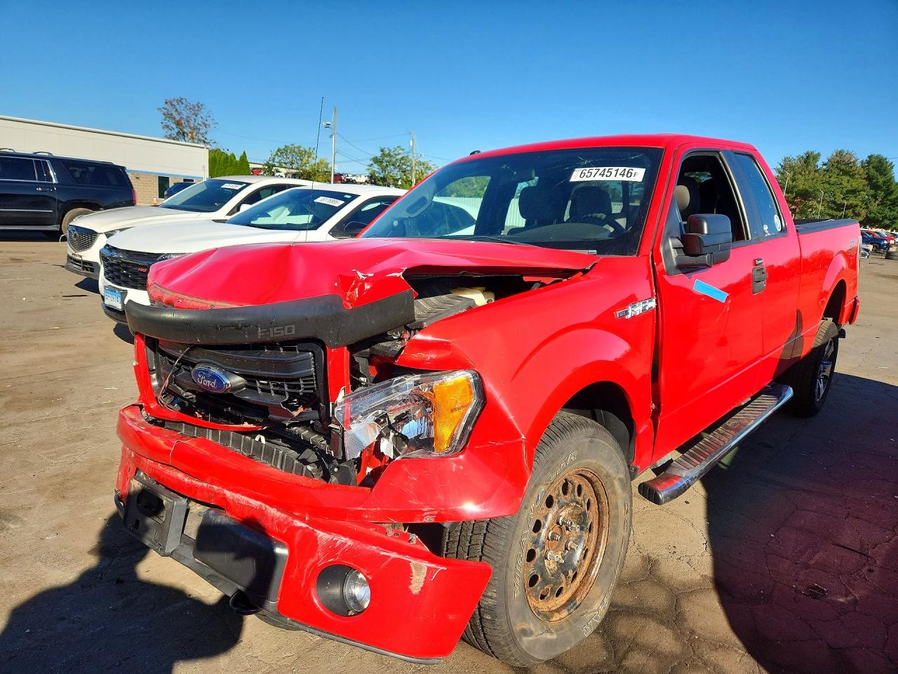2014 FORD F150 SUPER CAB | 1FTFX1EF4EKF66988 | UPCARS