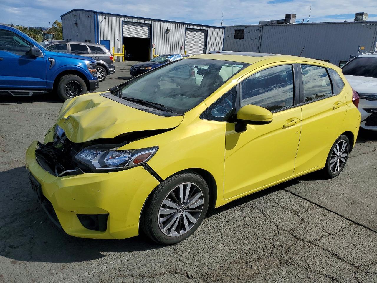 2016 HONDA FIT EX | JHMGK5H79GX031383 | UPCARS