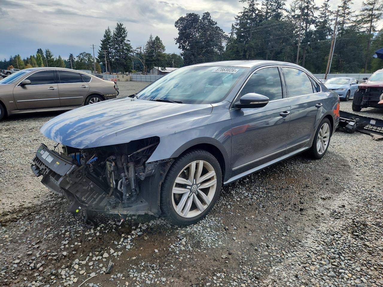 2017 VOLKSWAGEN PASSAT SE | 1VWGT7A36HC053672 | UPCARS