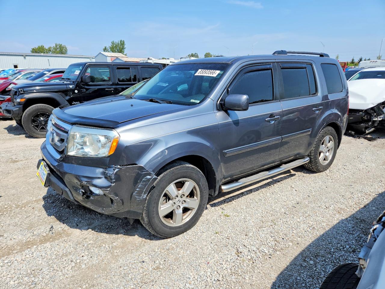 2011 HONDA PILOT EXL | 5FNYF4H63BB101720 | UPCARS