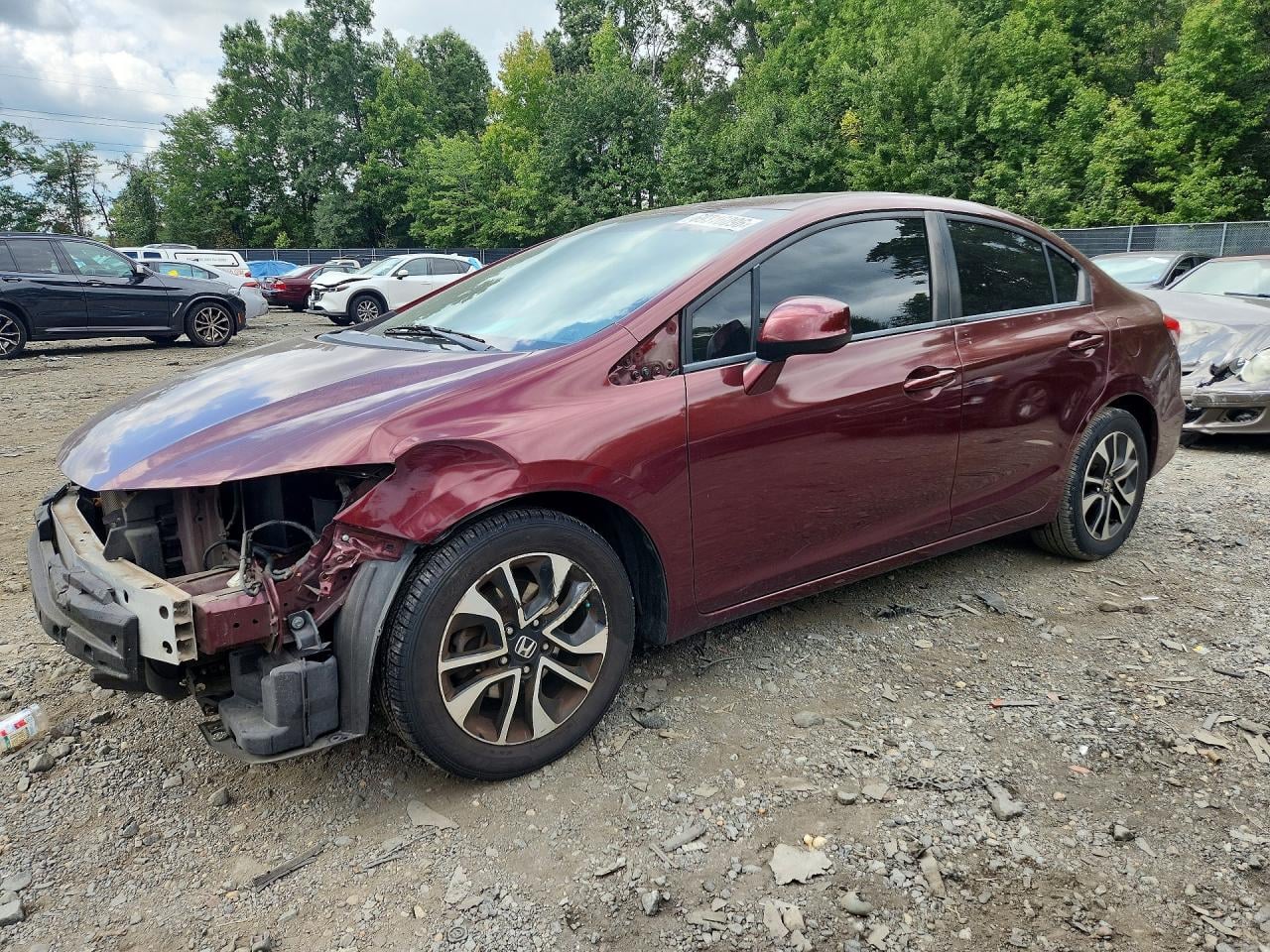 2013 HONDA CIVIC EX | 19XFB2F87DE247106 | UPCARS