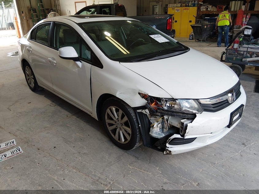 2012 HONDA CIVIC EX | 2HGFB2F85CH593899 | UPCARS