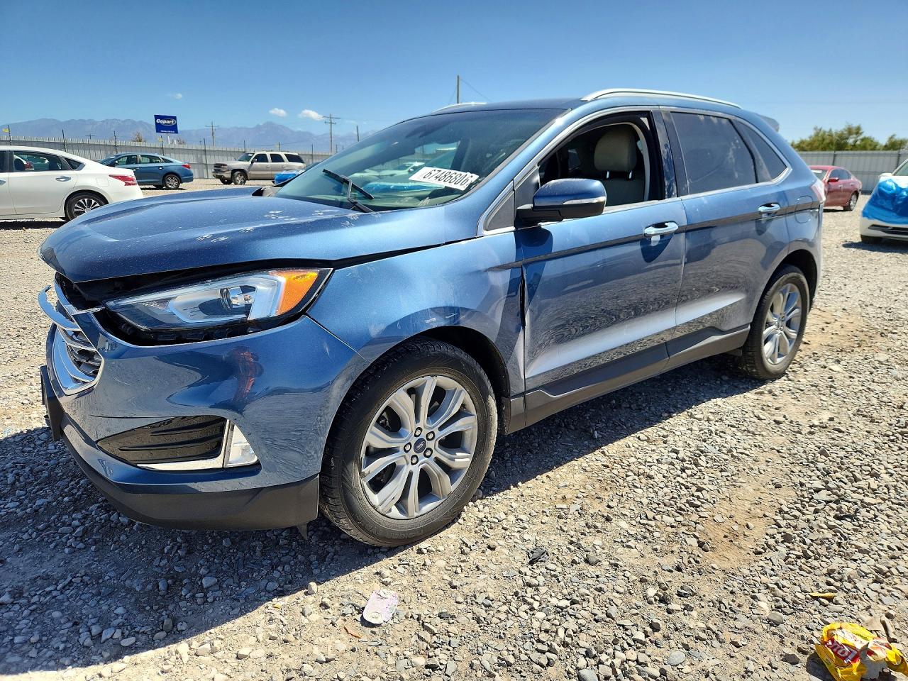 2019 FORD EDGE TITANIUM | 2FMPK4K96KBC49797 | UPCARS