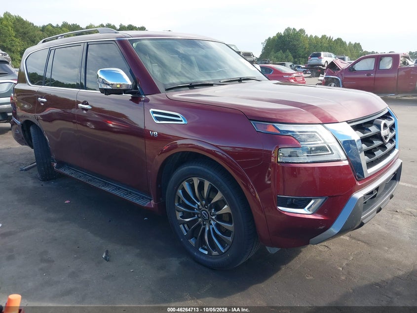 2021 NISSAN ARMADA PLATINUM 4WD | JN8AY2DB8M9792652 | UPCARS