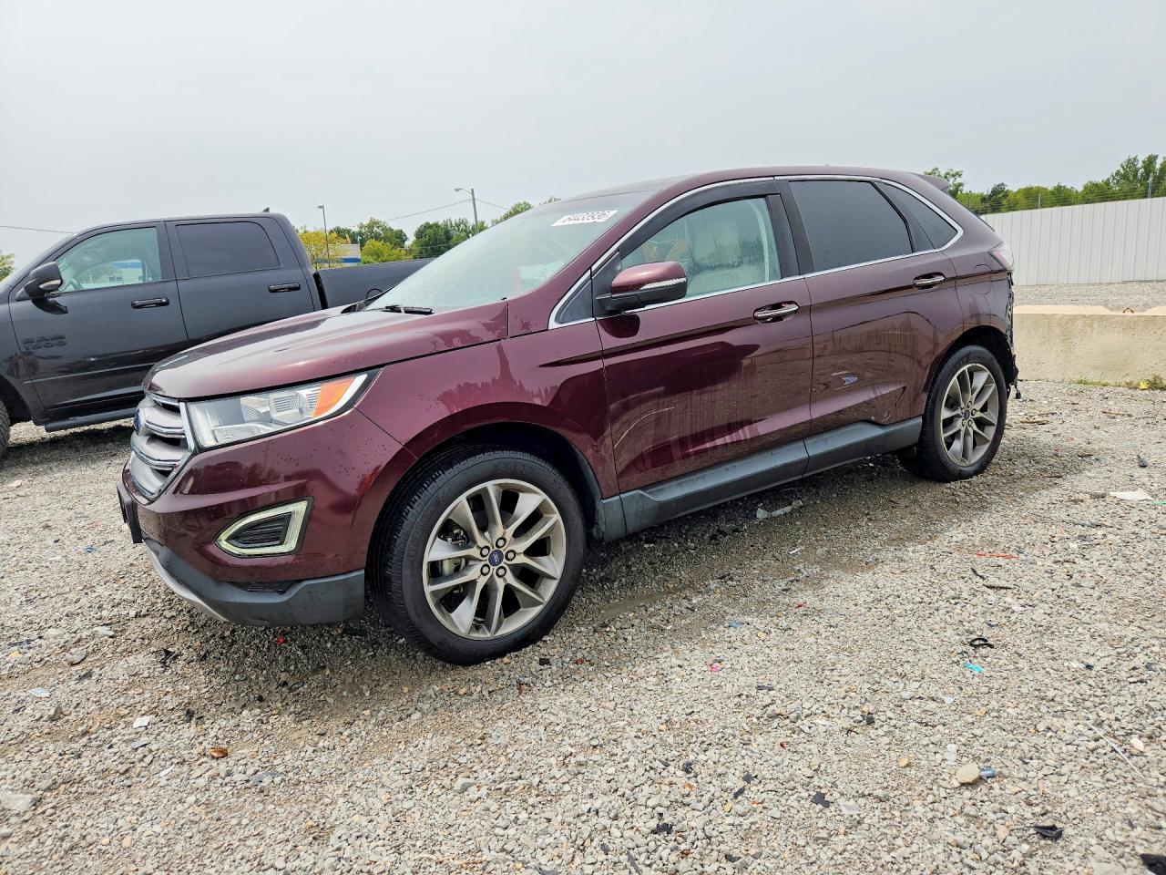 2018 FORD EDGE TITANIUM | 2FMPK3K92JBC53337 | UPCARS