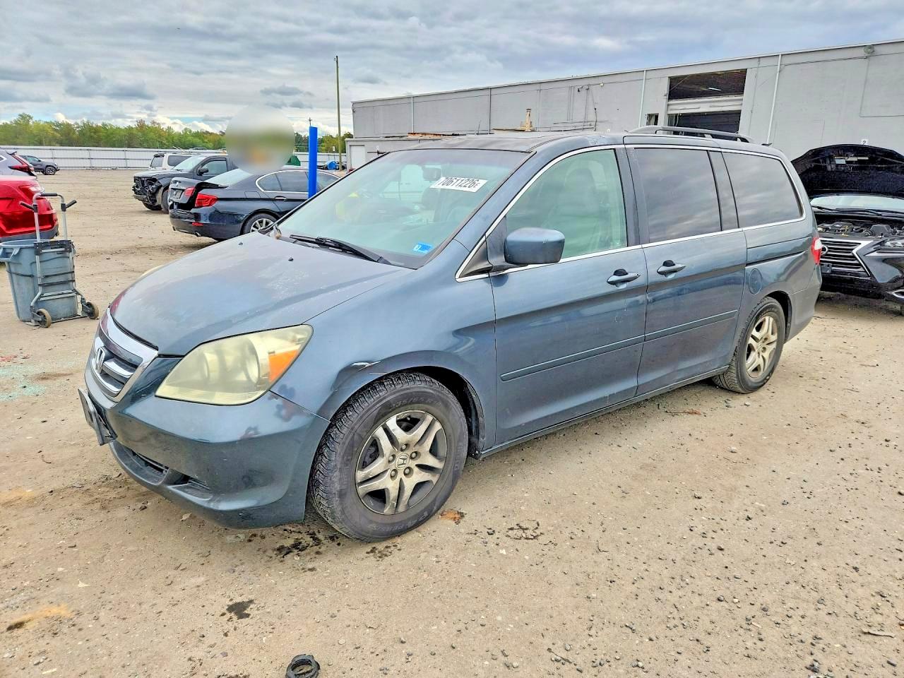 2005 HONDA ODYSSEY EXL | 5FNRL38625B019702 | UPCARS
