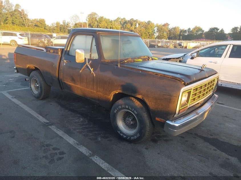 1991 DODGE D-SERIES D150 | 1B7GE16YXMS203135 | UPCARS