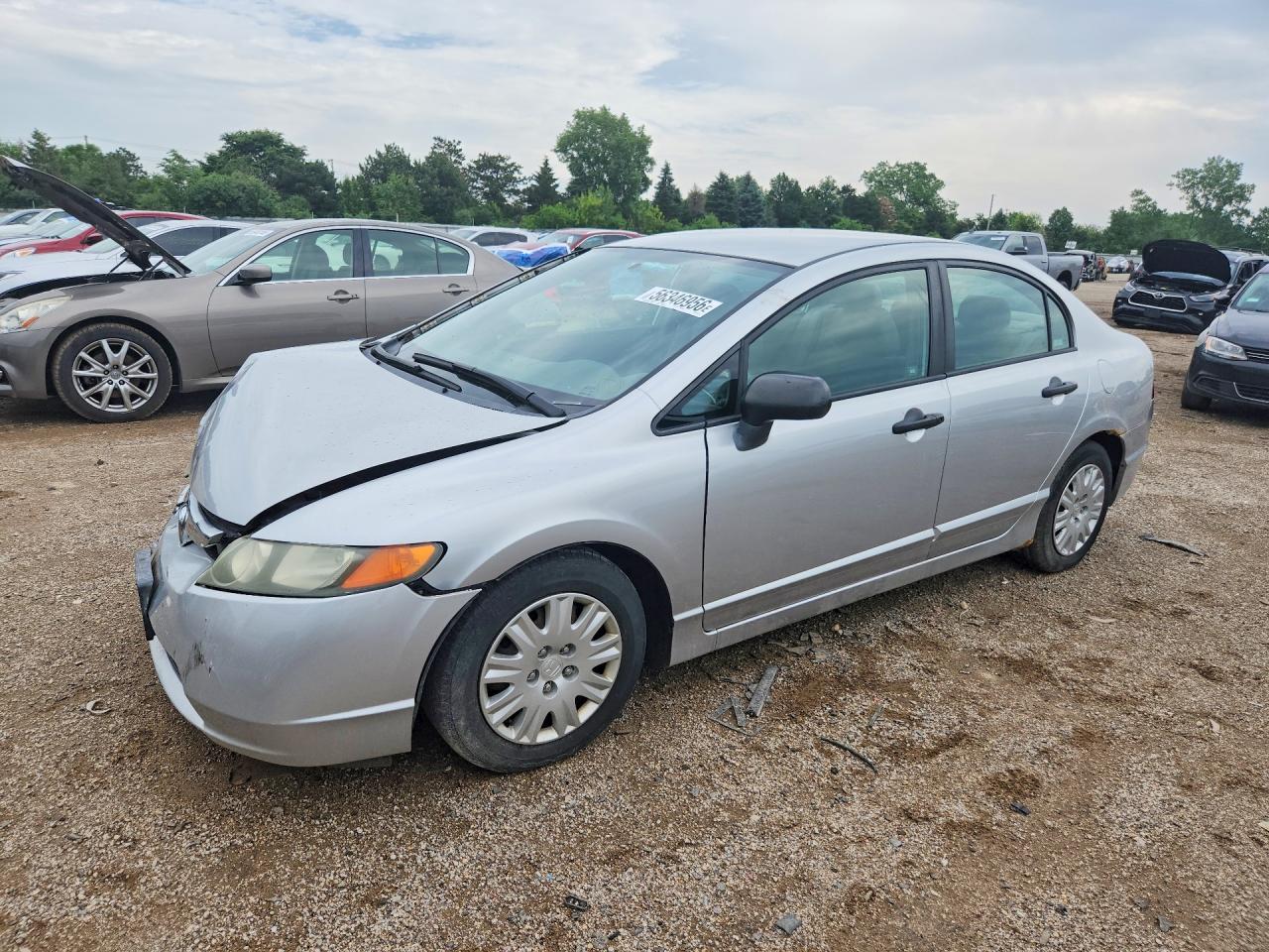 2006 HONDA CIVIC DX | 1HGFA16296L014073 | UPCARS