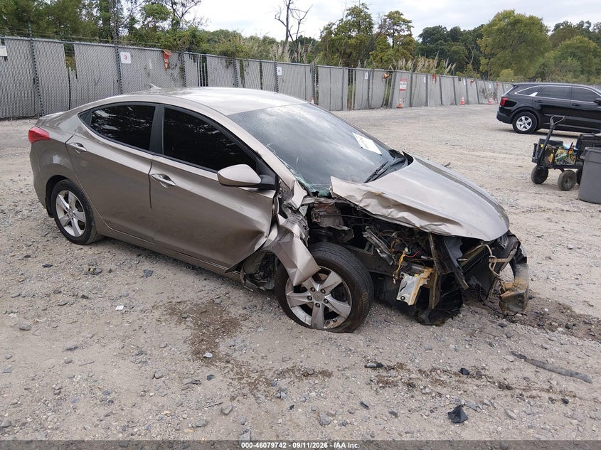 2013 HYUNDAI ELANTRA GLS | 5NPDH4AEXDH289358 | UPCARS