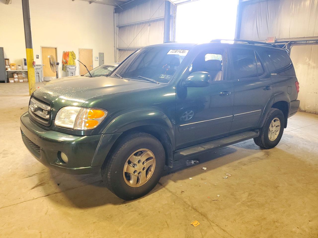 2002 TOYOTA SEQUOIA LIMITED | 5TDBT48A52S107131 | UPCARS
