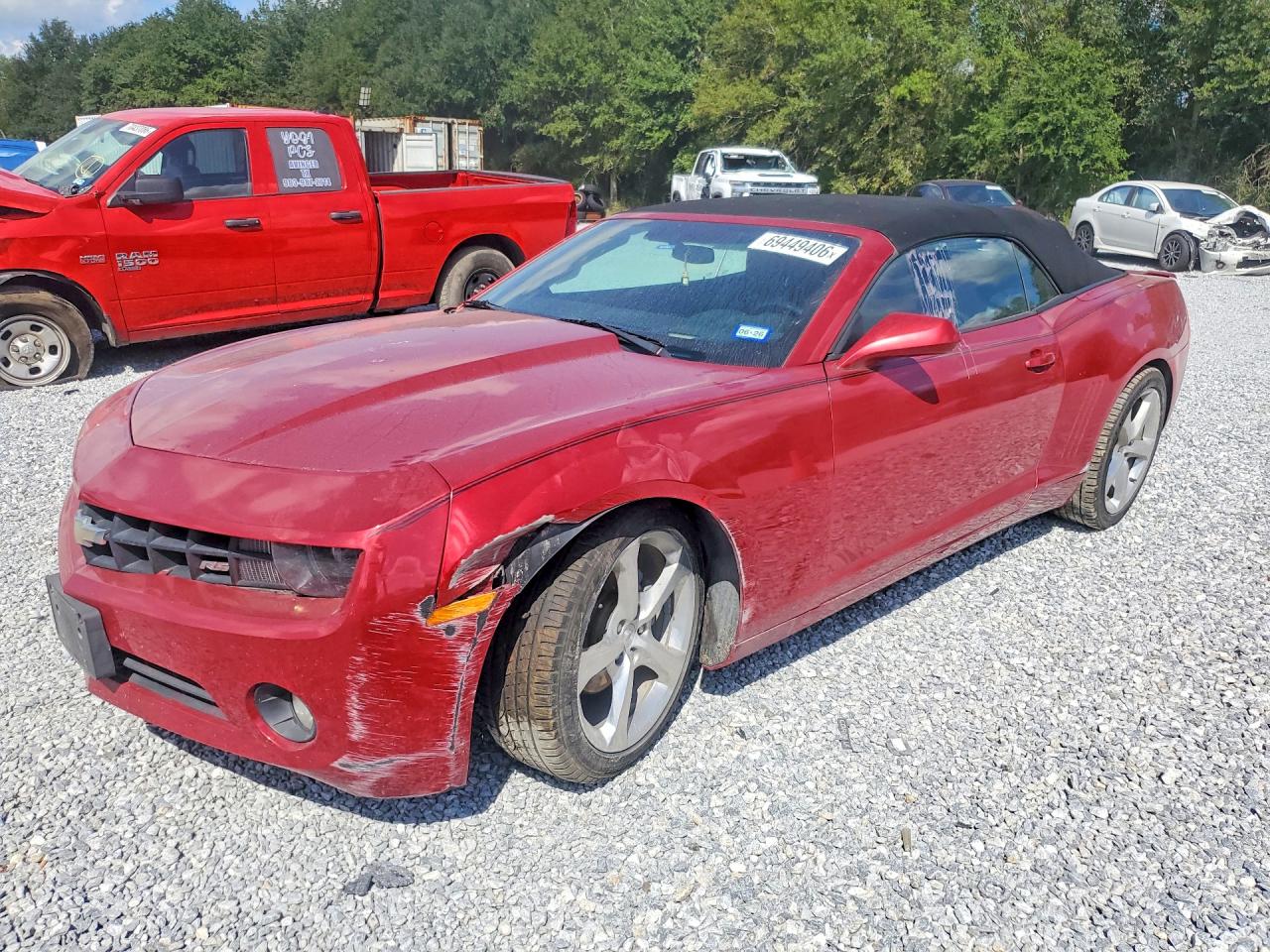 2013 CHEVROLET CAMARO LT | 2G1FC3D39D9126501 | UPCARS