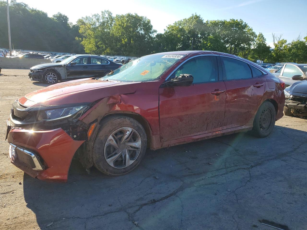 2021 HONDA CIVIC LX | 2HGFC2F63MH513240 | UPCARS