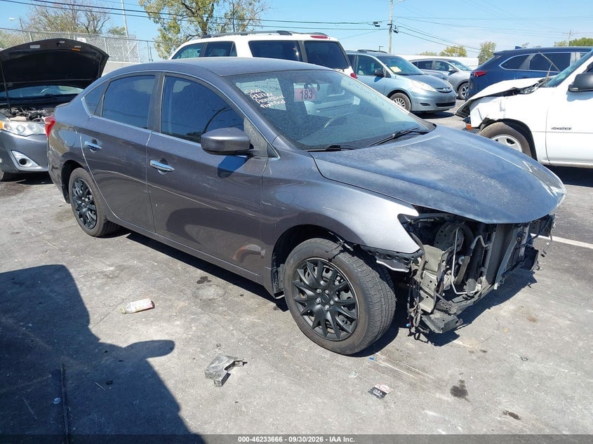 2019 NISSAN SENTRA S | 3N1AB7AP2KY399878 | UPCARS