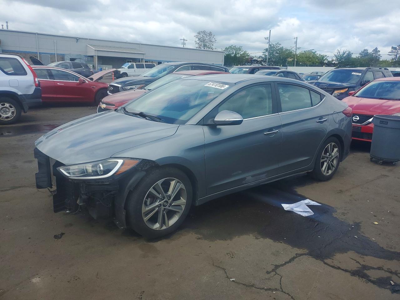 2017 HYUNDAI ELANTRA LIMITED | KMHD84LF8HU317154 | UPCARS