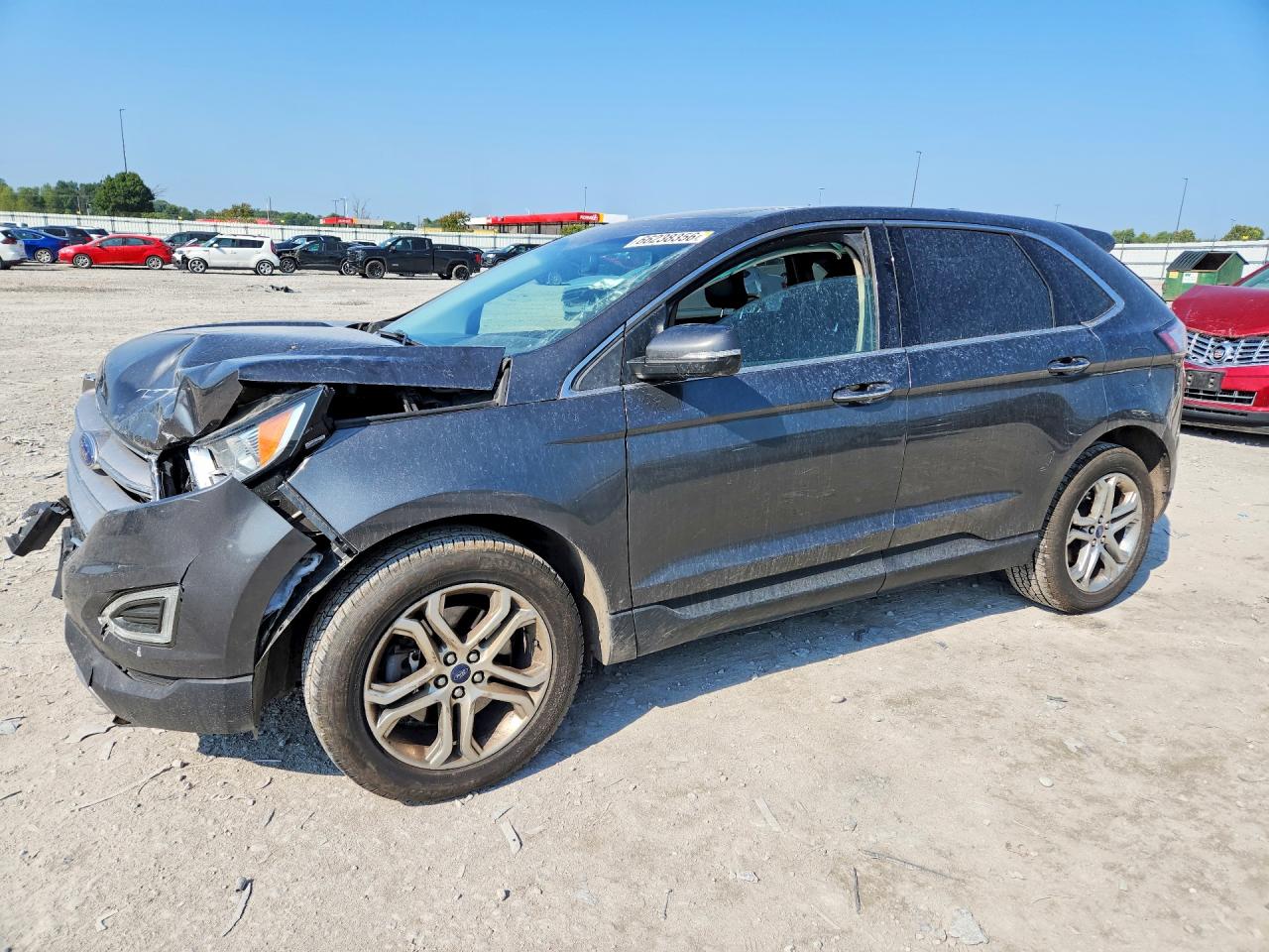 2017 FORD EDGE TITANIUM | 2FMPK4K99HBC39578 | UPCARS