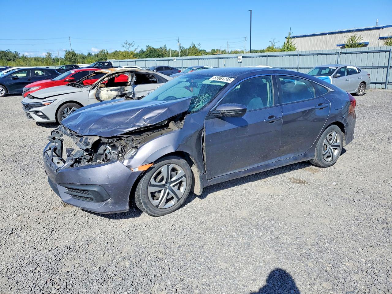 2016 HONDA CIVIC LX | 2HGFC2F53GH031461 | UPCARS